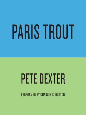 Paris Trout - Audiobook